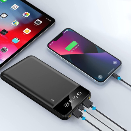 Išorinė baterija Power Bank Reach RR-JP12 10W 20000mAh juoda
