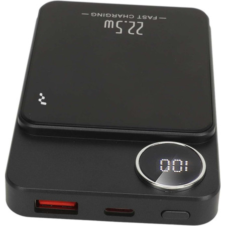 Išorinė baterija Power Bank Reach RR-Y009 22.5W MagSafe 10000mAh juoda