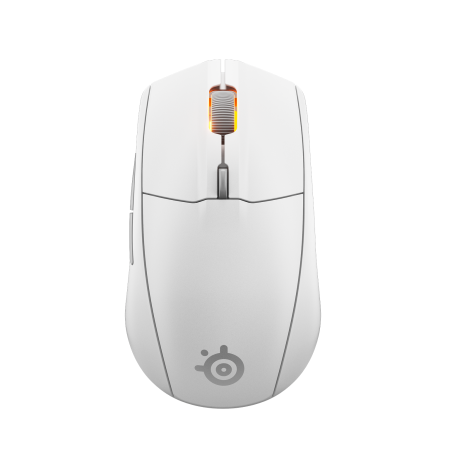 SteelSeries Rival 3 Wireless Gen2 balta belaidė žaidimų pelė