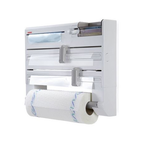 Leifheit 25723 popierinių rankšluosčių laikiklis Sieninis Balta