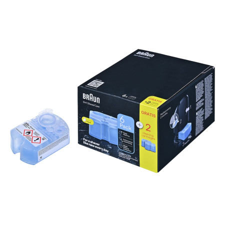 Braun skustuvo valymo kasetė 8 vnt.