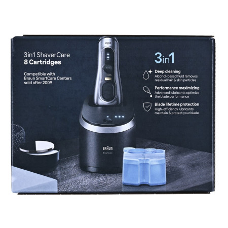 Braun skustuvo valymo kasetė 8 vnt.