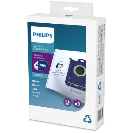 Philips s-bag FC8027/01 dulkių siurblio maišeliai