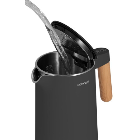 Concept RK3302 elektrinis virdulys antracito spalvos