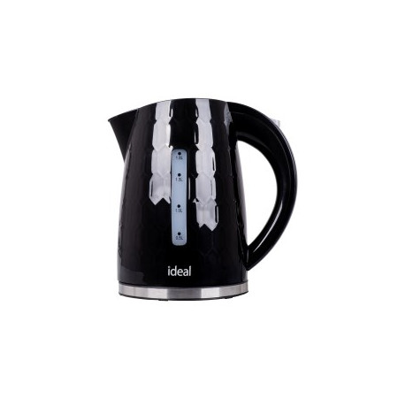 IDEAL elektrinis virdulys 1,8 l, 1500 W, blizgi juoda