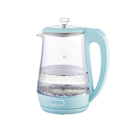 Maestro MR-052-BLUE Elektrinis stiklinis virdulys, mėlynas, 1,7 l
