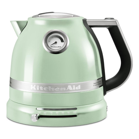 KitchenAid 5KEK1522EPT elektrinis virdulys 1,5 L 2400 W Juoda, Žalia, Nerūdijančiojo plieno