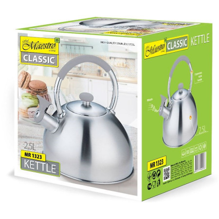 Maestro MR-1323 virdulys 2,5 L nerūdijančio plieno