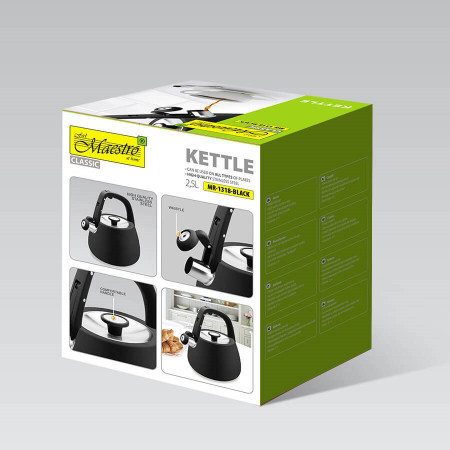 Virdulys Maestro MR-1318-BLACK Juoda