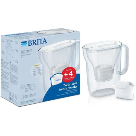 Brita Style Essential+4 MAXTRA PRO PURE PERFORMANCE (baltas)