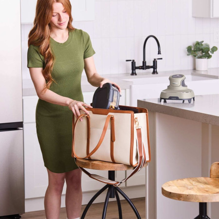 NINJA CRISPi Vienas 3,8 L 1700 W Karšto oro gruzdintuvė Pilka