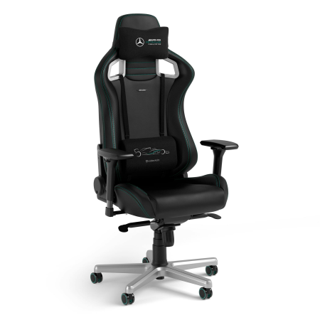 noblechairs EPIC Hi-Tech - Mercedes-AMG Petronas Formula One Team Edition Juodai Žalia Kėdė