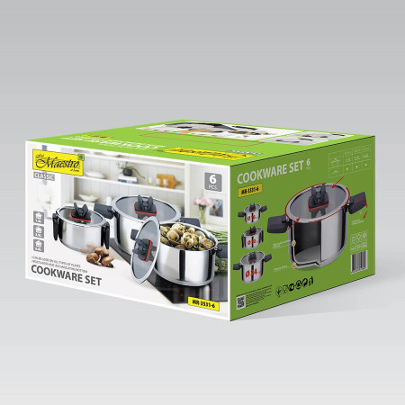 Maestro MR-3531-6 6 dalių indų rinkinys