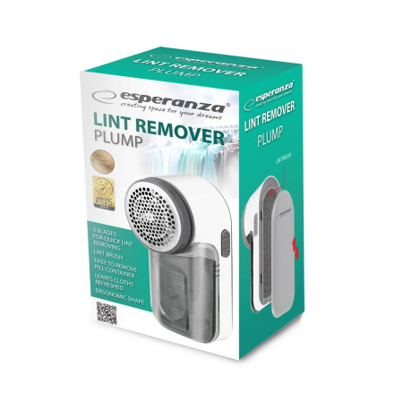 Esperanza ECS009 baltas drabužių skustuvas