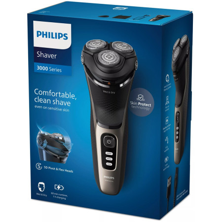 Philips Shaver 3000 Series S3242/12 elektrinė barzdaskutė
