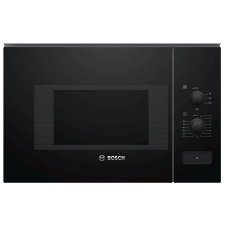 Bosch Serie 4 BFL520MB0 juoda įmontuota mikrobangų krosnelė 20 L 800 W