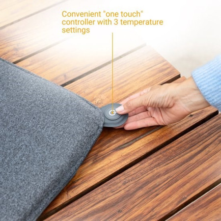 Medisana OL 600 lauko kėdės pagalvėlė (pilka)