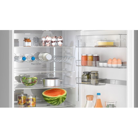 Bosch Serie 6 KGN49LBCF šaldytuvas-šaldiklis 440 L Juoda