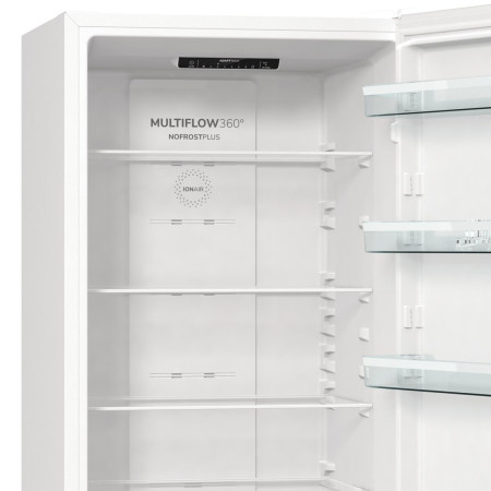 Gorenje NRK6202EW4 šaldytuvas-šaldiklis 331 L E Balta