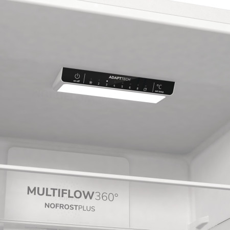 Gorenje NRK6202EW4 šaldytuvas-šaldiklis 331 L E Balta