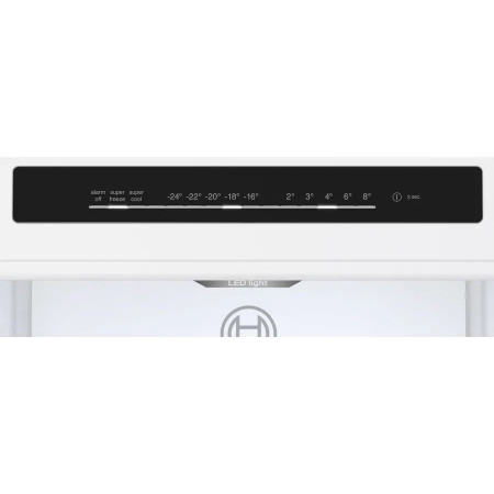 Bosch Serie 4 KGN362IDF šaldytuvas-šaldiklis 321 L Nerūdijančiojo plieno