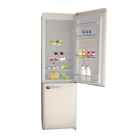 Ravanson LKK-250RC šaldytuvas-šaldiklis kreminės spalvos