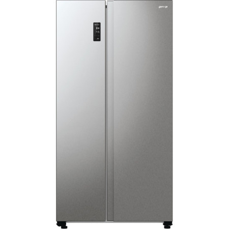 Gorenje NRR9185EAXL dviduris šaldytuvas-šaldiklis 550 L E Sidabras