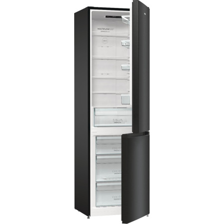 Gorenje NRK6202EBXL4 šaldytuvas-šaldiklis 331 L E Juoda