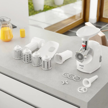 Smulkintuvas su smulkintuvu SMAPP 489.81 Baltas