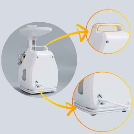 SMAPP 490.8 Smulkintuvas 2200 W Baltas