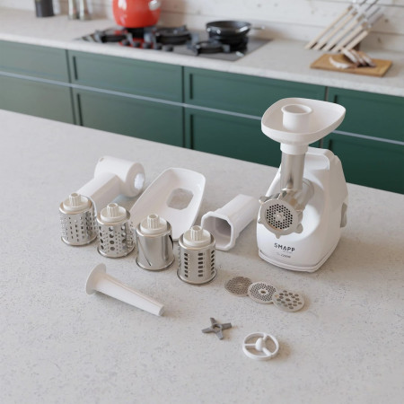 Smulkintuvas su smulkintuvu SMAPP 490.81 2200 W Baltas