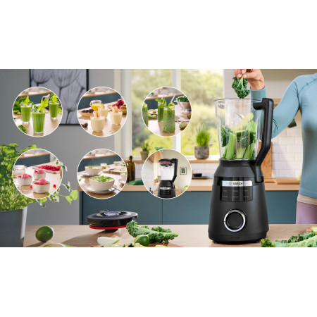 Bosch Serie 6 MMB6652B trintuvas 2 L 1800 W juodas