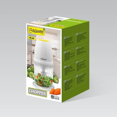 Maestro MR-580 smulkintuvas 300 W baltas