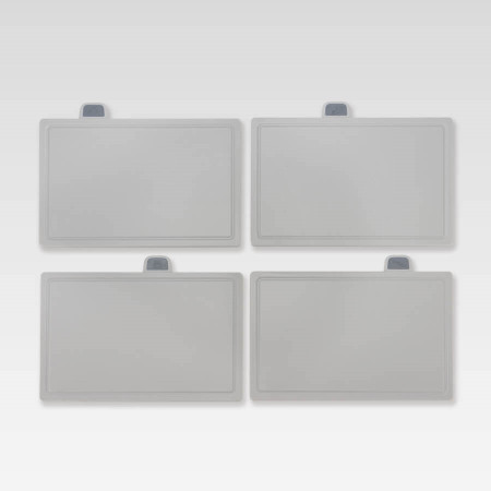 Maestro MR-1412-GREY peilių rinkinys su blokeliu + pjaustymo lentos rinkinys, pilkas