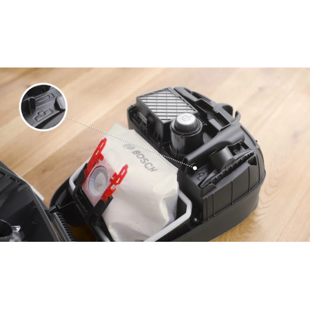 Bosch Serie 4 BGB41POW1 dulkių siurblys su maišeliu