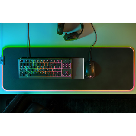 SteelSeries Apex 3 TKL Juoda Membraninė Žaidimų Klaviatūra