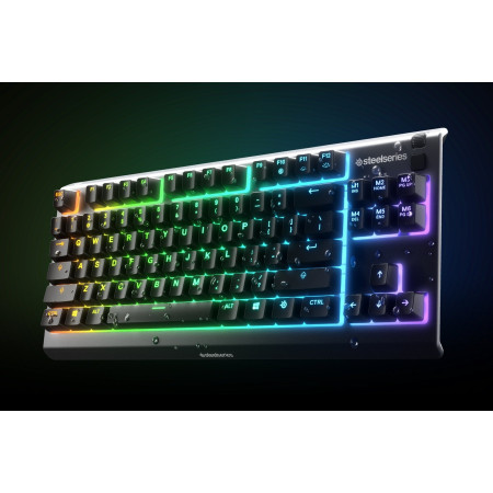 SteelSeries Apex 3 TKL Juoda Membraninė Žaidimų Klaviatūra