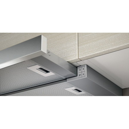 Elica ELITE14 LUX GRIX/A/60 Montuojama Sidabro spalvos