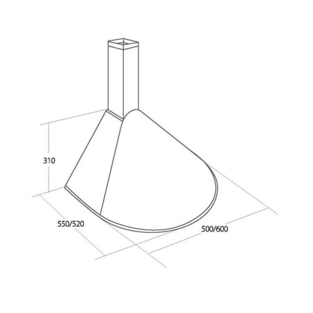 Akpo WK-5 Rondo Turbo 60 kamino gaubtas