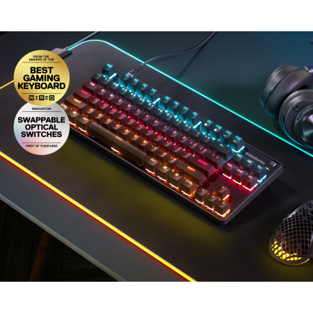 SteelSeries Apex 9 TKL Juoda Žaidimų Klaviatūra