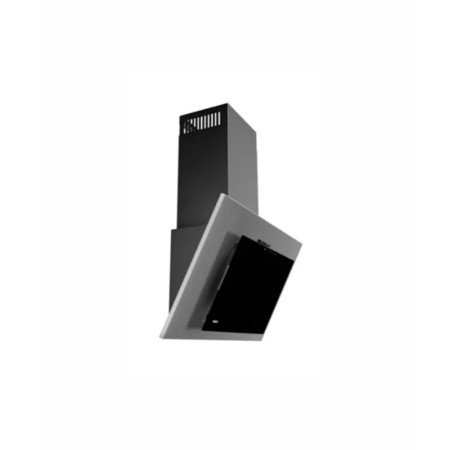 AKPO WK-4 NERO 2.0 60 pilkas/juodas stiklas linijinis LED gaubtas