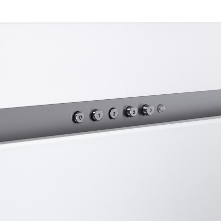 AKPO WK-4 NERO LINE 2.0 50 baltas linijinis LED gaubtas