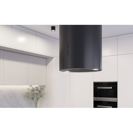 MAAN Elba2 39 cm juodas salos gaubtas