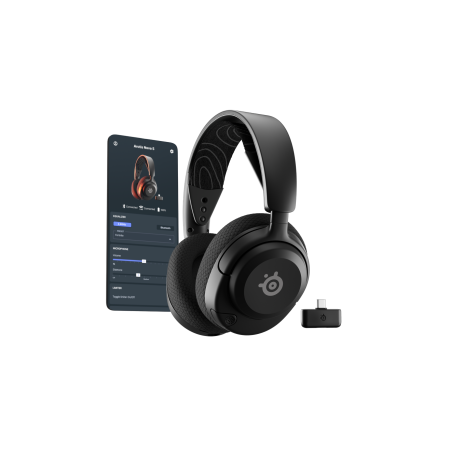 SteelSeries Arctis Nova 5 Belaidės Žaidimų Ausinės Juodos