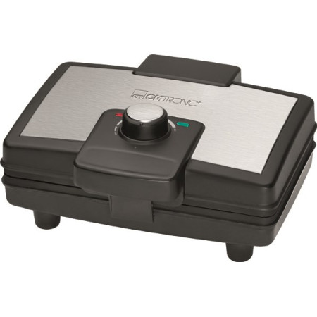 Clatronic WA 3606 vaflinė 800 W Juoda, Nerūdijančiojo plieno
