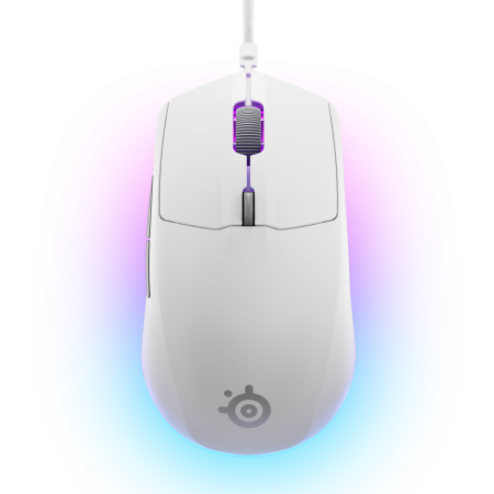 SteelSeries Rival 3 Gen2 Balta žaidimų pelė