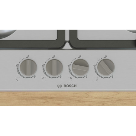 BOSCH Serie 4 PGH6B5K90 dujinė viryklė, nerūdijančio plieno