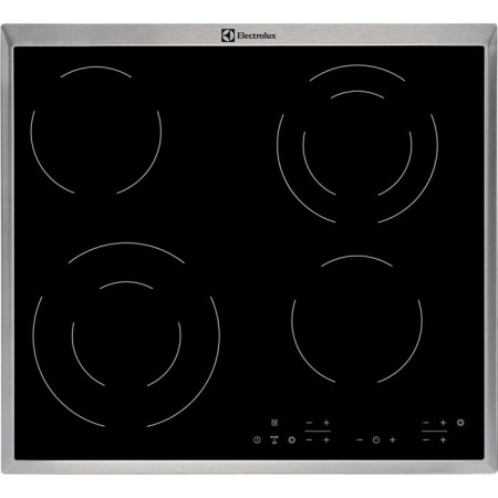 Electrolux EHF6342XOK juoda keraminė viryklė