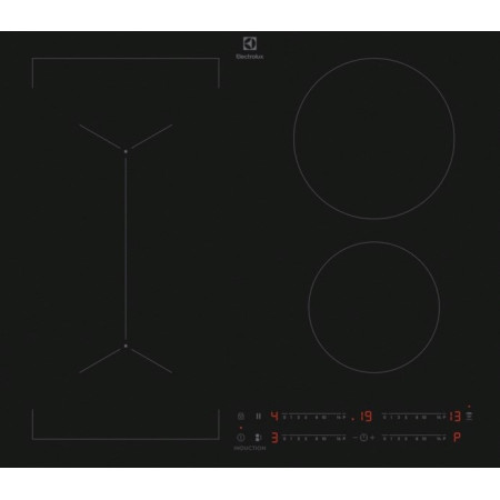 Electrolux EIV63443CT juoda įmontuojama indukcinė viryklė