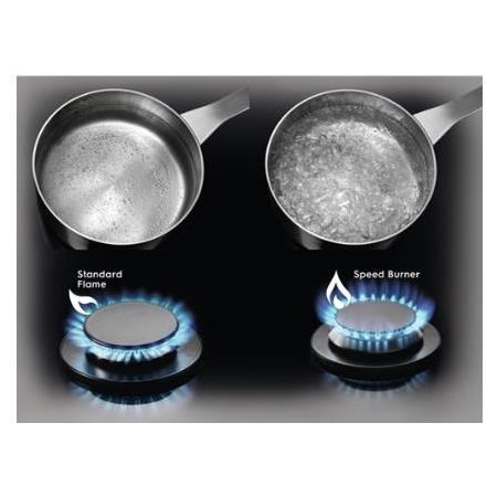 Electrolux EGS6436WW Balta Įmontuojama Dujinė Viryklė